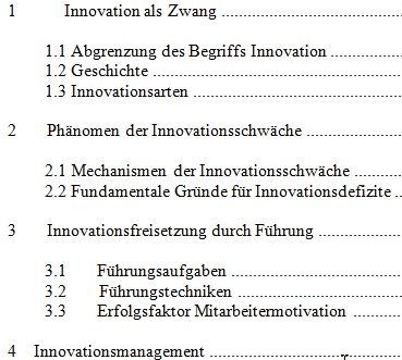 Innovationen in Unternehmen